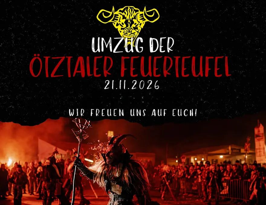 Krampuslauf der Ötztaler Feuerteufel Krampuslauf der Ötztaler Feuerteufel