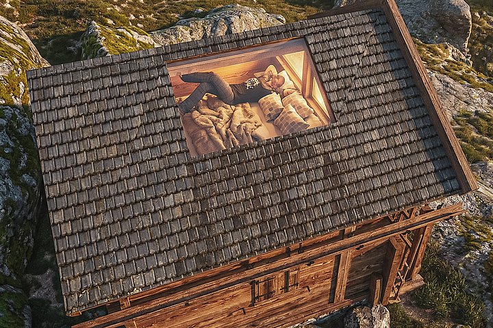 BergNest Sleep. With a view.